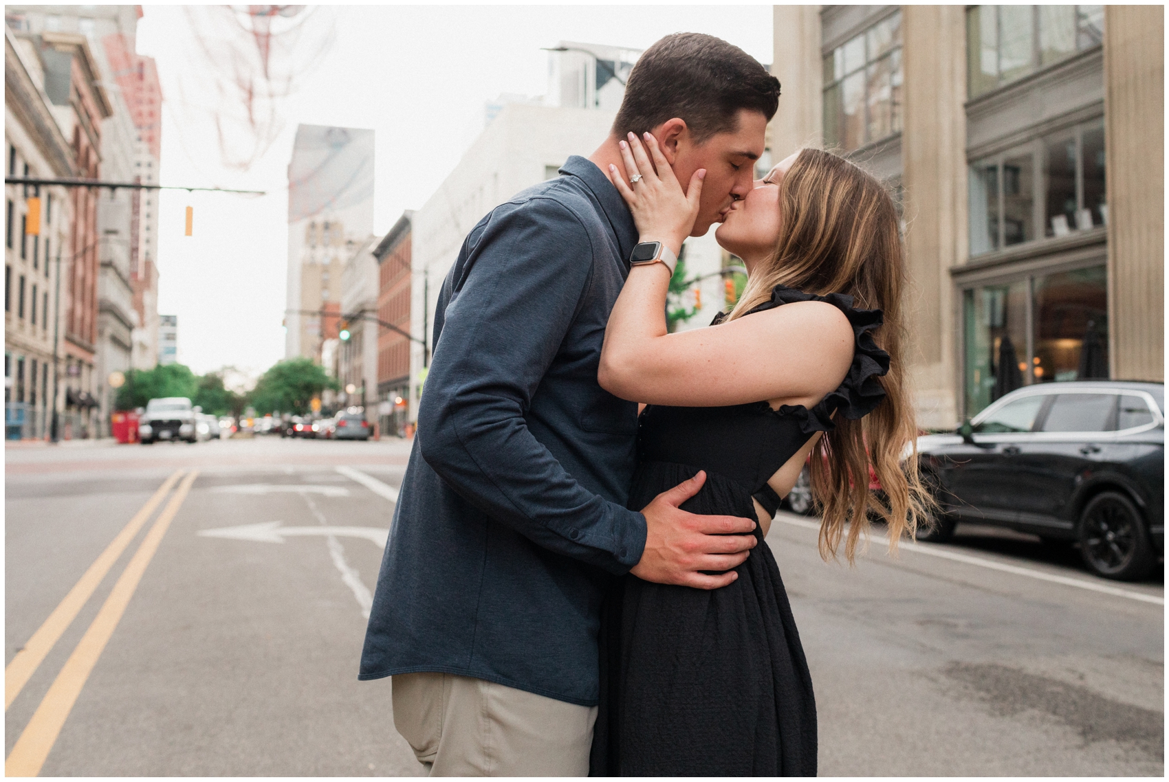 Adam Lowe photography, Columbus, Ohio, downtown, surprise proposal, wedding, fashion, commercial, editorial, modern, no soliciting bar, Veritas Restaurant